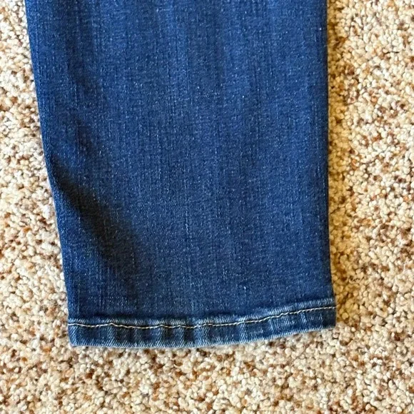 Frame Denim Women Le Skinny de Jeanne Jean Size 32 (Fits 30") Dark Blue Mid Rise - Picture 14 of 16